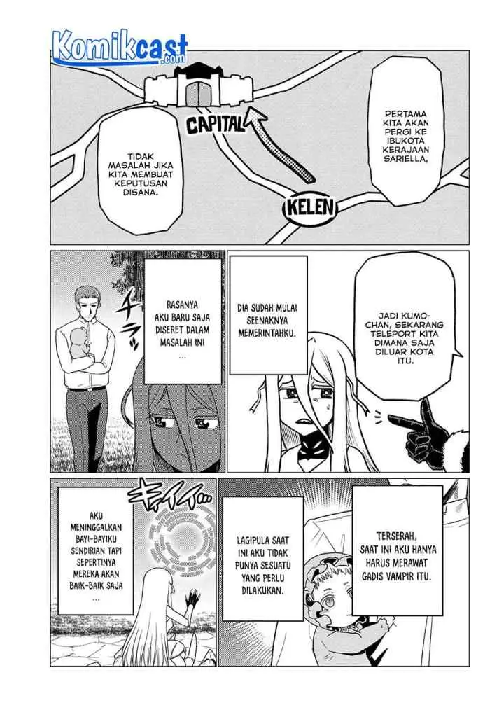 Kumo Desu ga Nani ka? Daily Life of the Four Spider Sisters chapter 54.1 halaman 14