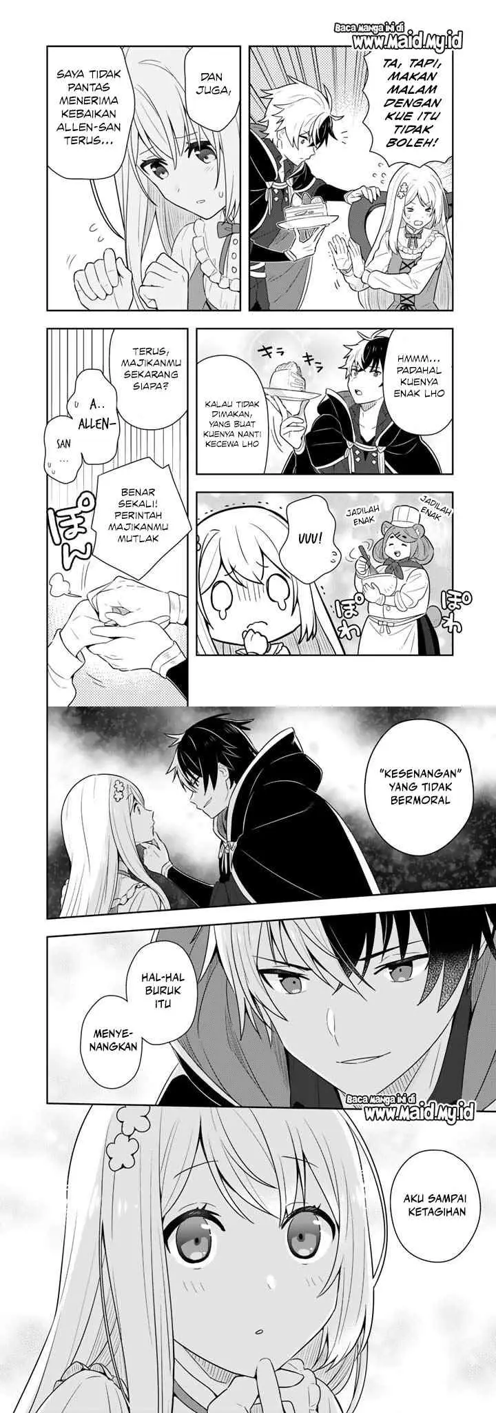 Konyaku Haki Sareta Reijo wo Hirotta Ore ga, Ikenai Koto wo Oshiekomu Oishi Mono wo Tabesasete Oshare wo Sasete, Sekaichi Shiawasena Shojo ni Produce! chapter 4 halaman 6