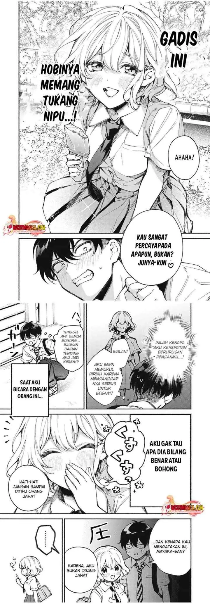 Mayaka-neesan wa Uso ga Tsukenai chapter 1 halaman 6