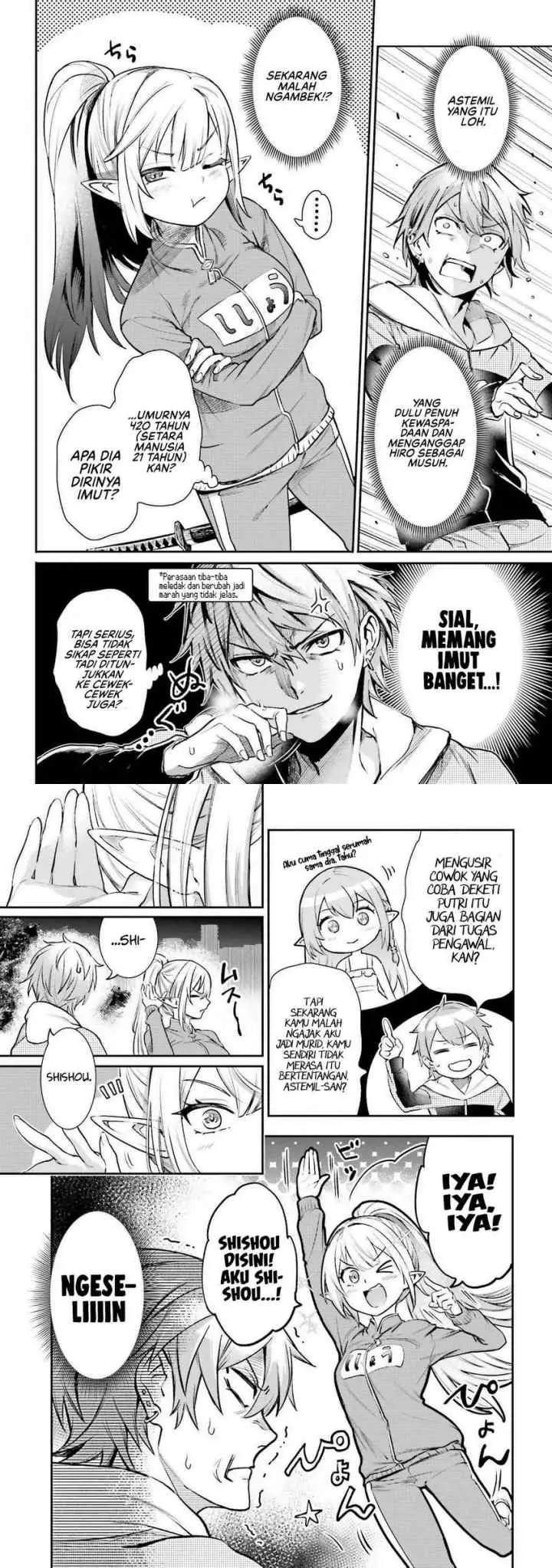 Danshi Kinsei Game Sekai de Ore ga Yarubeki Yuiitsu no Koto - Yuri no Ma ni Hasamaru Otoko to Shite Tensei shite shimaimashita chapter 4 halaman 4