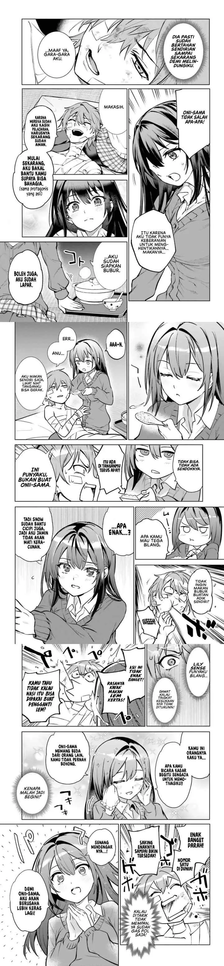 Danshi Kinsei Game Sekai de Ore ga Yarubeki Yuiitsu no Koto - Yuri no Ma ni Hasamaru Otoko to Shite Tensei shite shimaimashita chapter 11 halaman 7