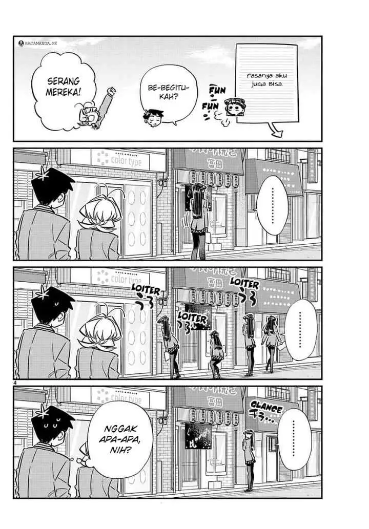 Komi-san wa Komyushou Desu chapter 65 halaman 4