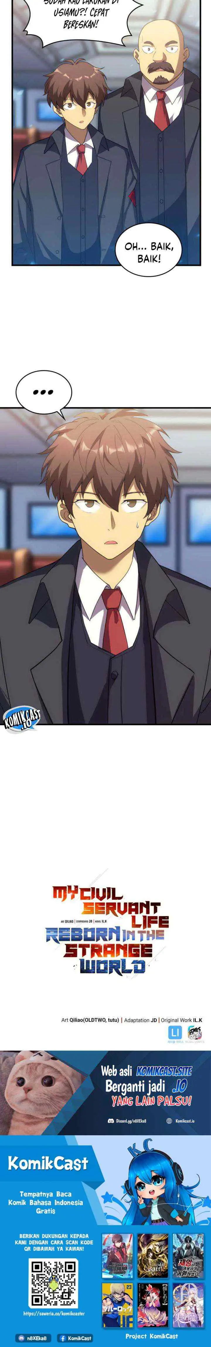 My Civil Servant Life Reborn in the Strange World chapter 62 halaman 14