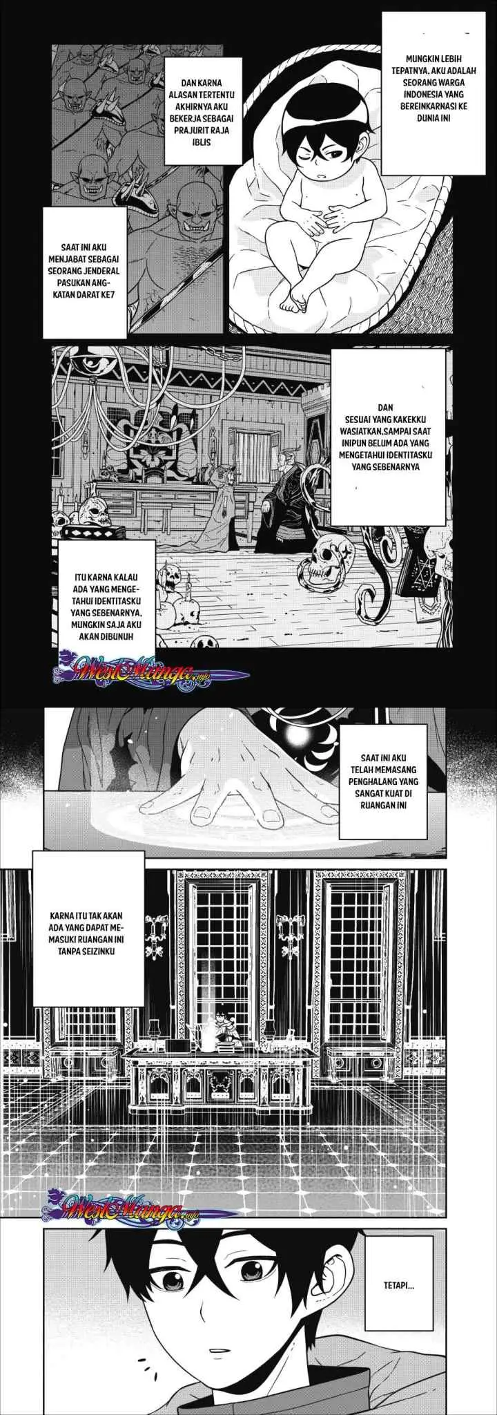 Maou Gun Saikyou no Majutsushi wa Ningen datta chapter 1.1 halaman 8