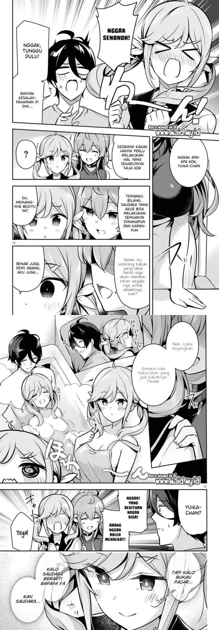 Kyuu ni Ane ga Dekimashite! chapter 4 halaman 7