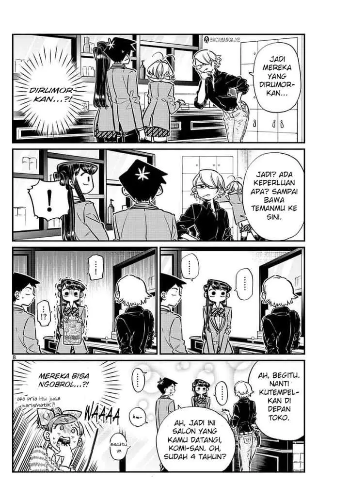 Komi-san wa Komyushou Desu chapter 65 halaman 8