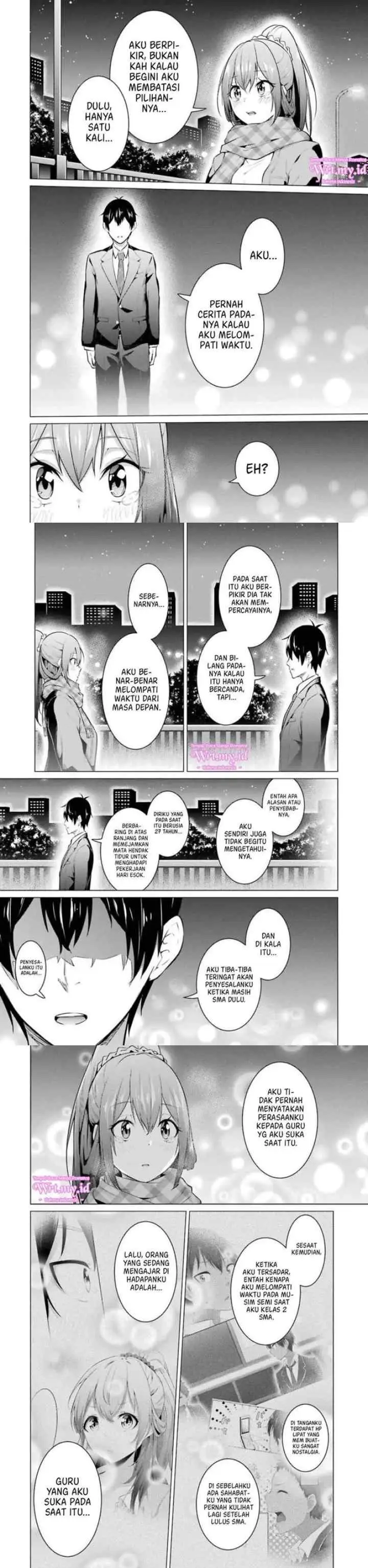 Kou-2 ni Time Leaped Shita Ore ga, Touji Suki Datta Sensei ni Kokutta Kekka chapter 55 halaman 6