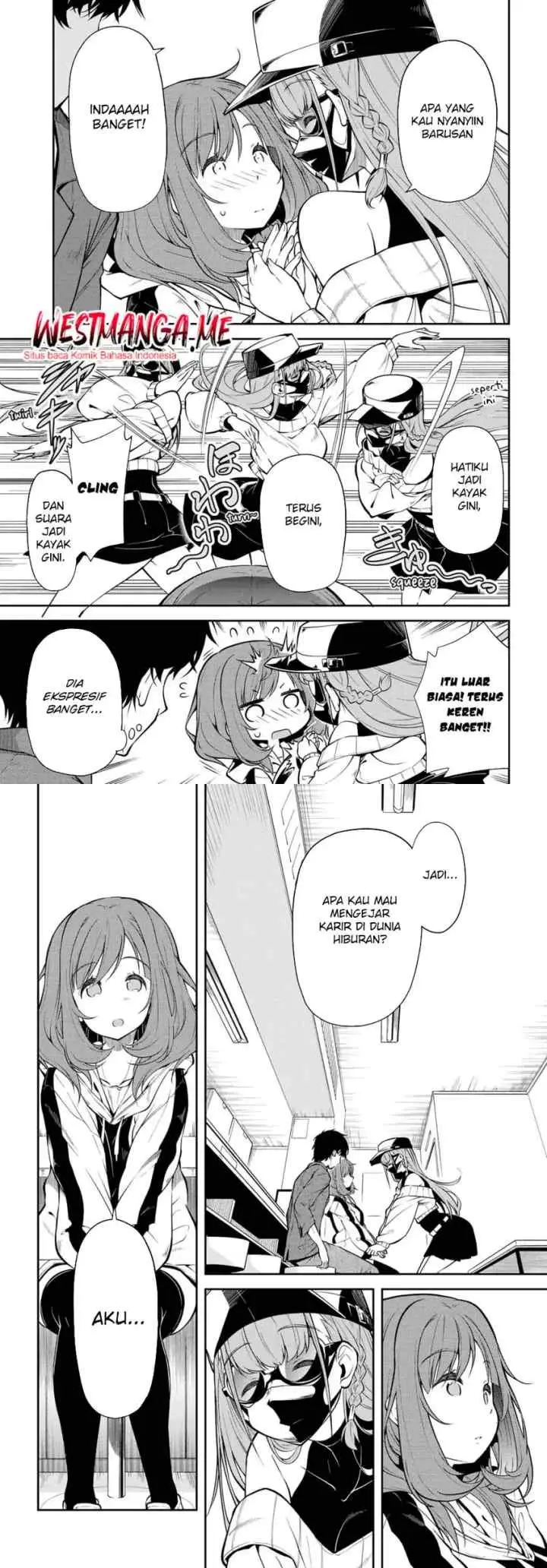 Kokuminteki Idol ni natta Osananajimi ga, Boro Apartment ni Sunderu Ore no Tonari ni Hikkoshite Kita Ken chapter 4.1 halaman 4