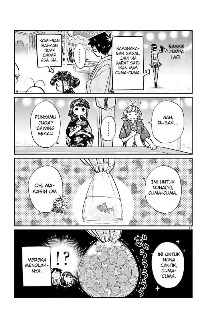 Komi-san wa Komyushou Desu chapter 47 halaman 12