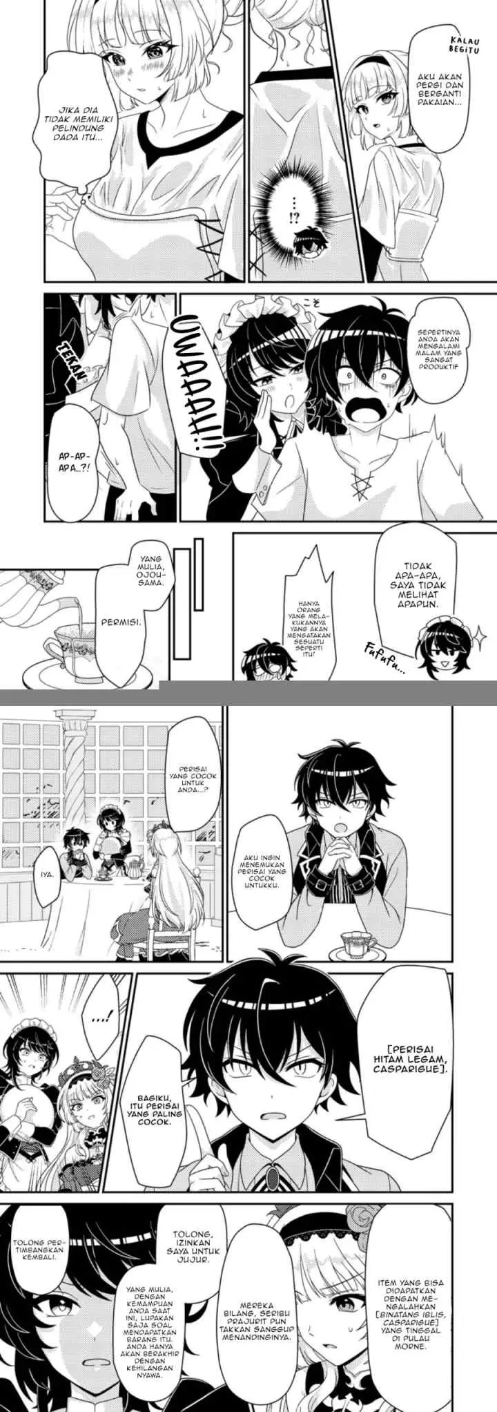 Munou no Akudou Ouji wa Ikinokoritai ~Ren'ai RPG no Akuyaku Mob ni Tensei Shita kedo, Gensaku Mushi shite Saikyou o Mezasu~ chapter 3 halaman 11