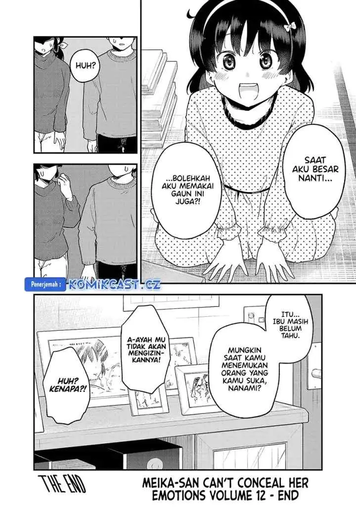 Meika-san Can't Conceal Her Emotions chapter 153.5 halaman 5