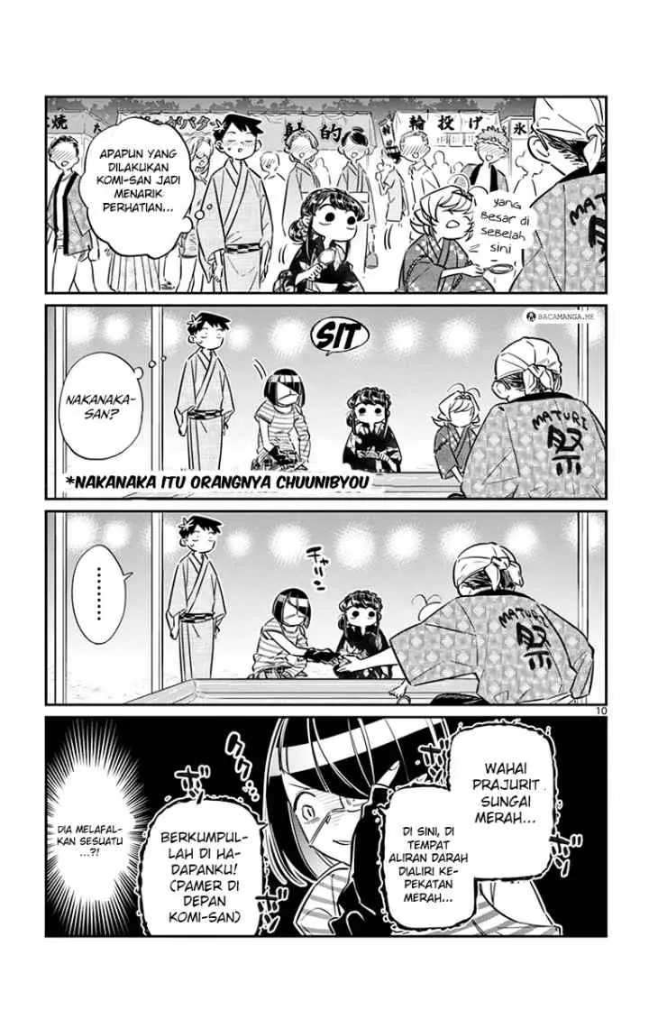 Komi-san wa Komyushou Desu chapter 47 halaman 10